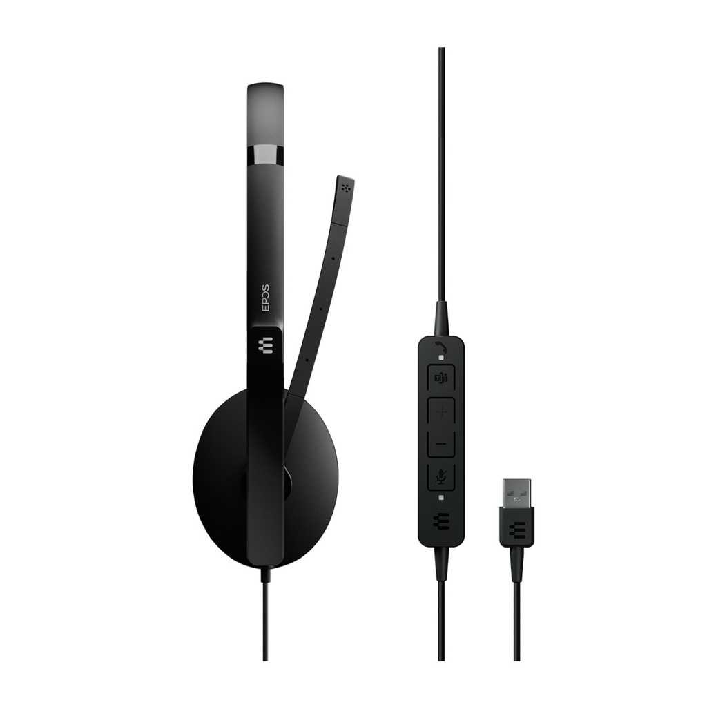 ADAPT SC160T USB II EPOS HEADSET BINAURAL USB CERTIFICADO PARA SKYPE FOR BUSINESS