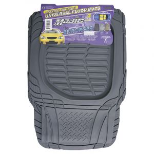 ALFOMBRA CAUCHO 3 PIEZAS GRIS