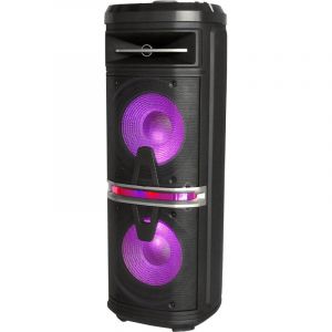 BOCINA BLUETOOTH 10" 100W LUCES Y CONTROL REMOTO