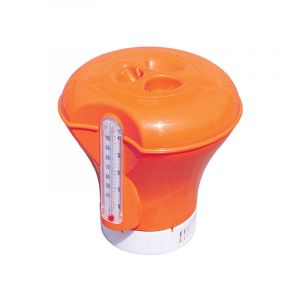 CLORIFICADOR FLOTANTE CON TERMOMETRO INCORPORADO