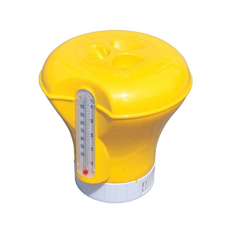 CLORIFICADOR FLOTANTE CON TERMOMETRO INCORPORADO