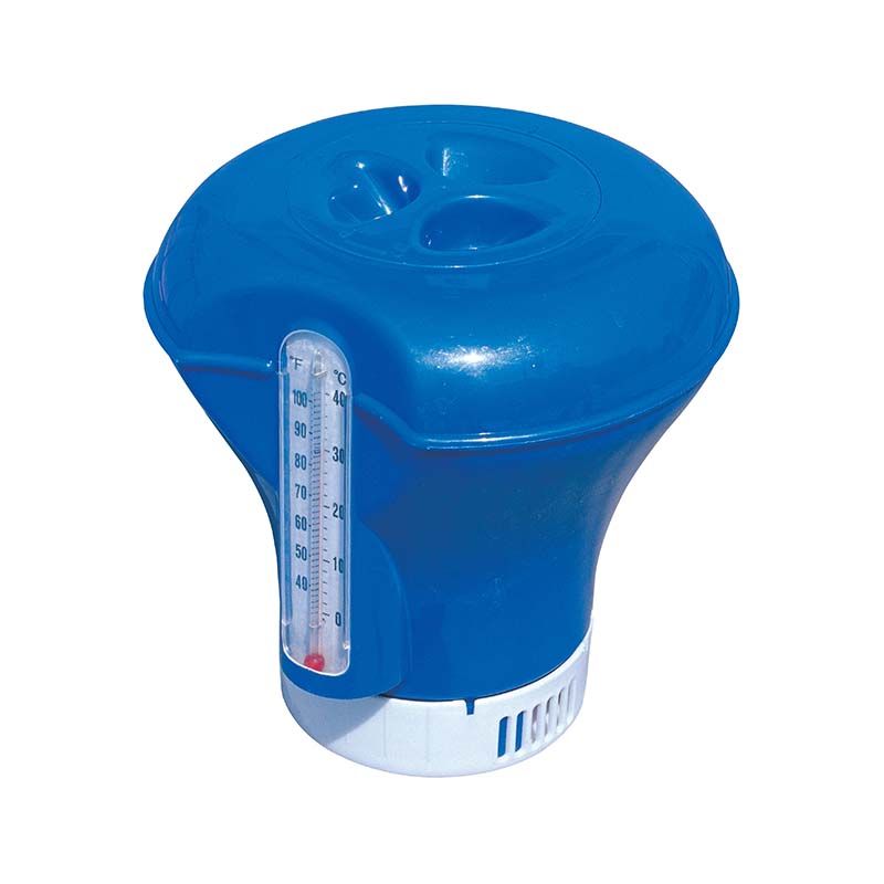 CLORIFICADOR FLOTANTE CON TERMOMETRO INCORPORADO