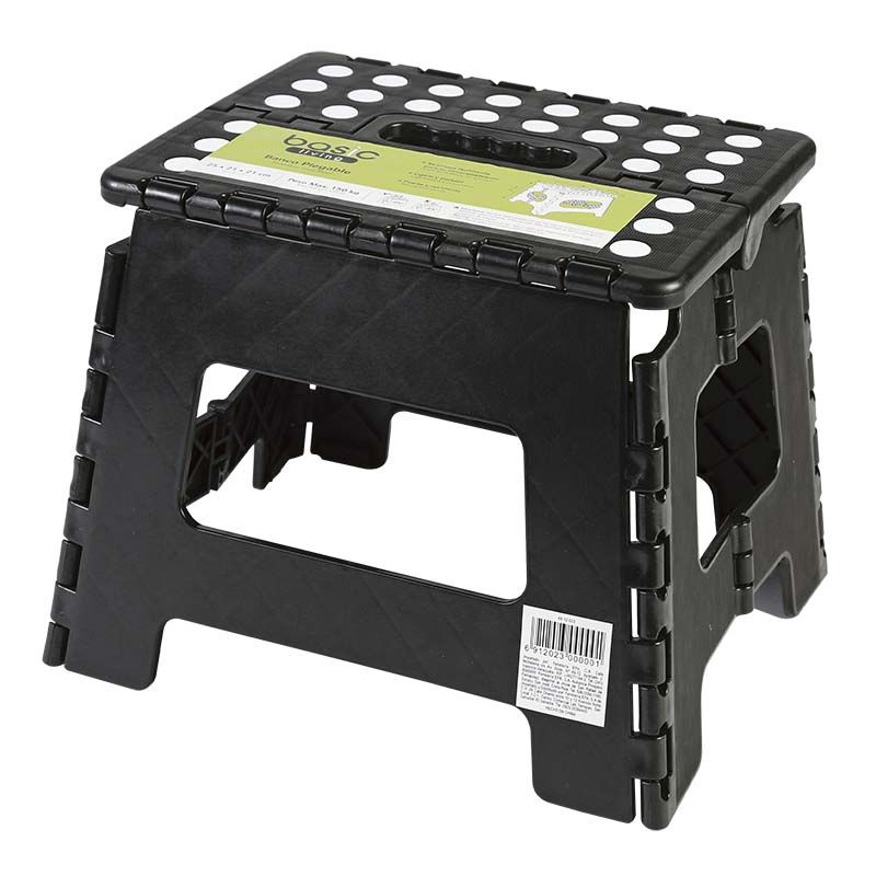 BANCO DE UN PELDAÑO PLEGABLE 25X21X21CM