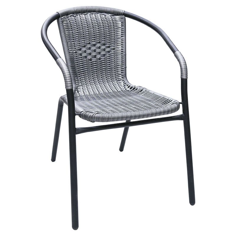 SILLA DE JARDIN ESTILO RATAN