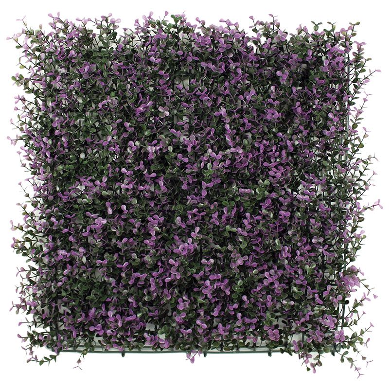 FOLLAJE ARTIFICIAL MORADO LARGO 50X50CM DECORATIVO, POLIETILENO