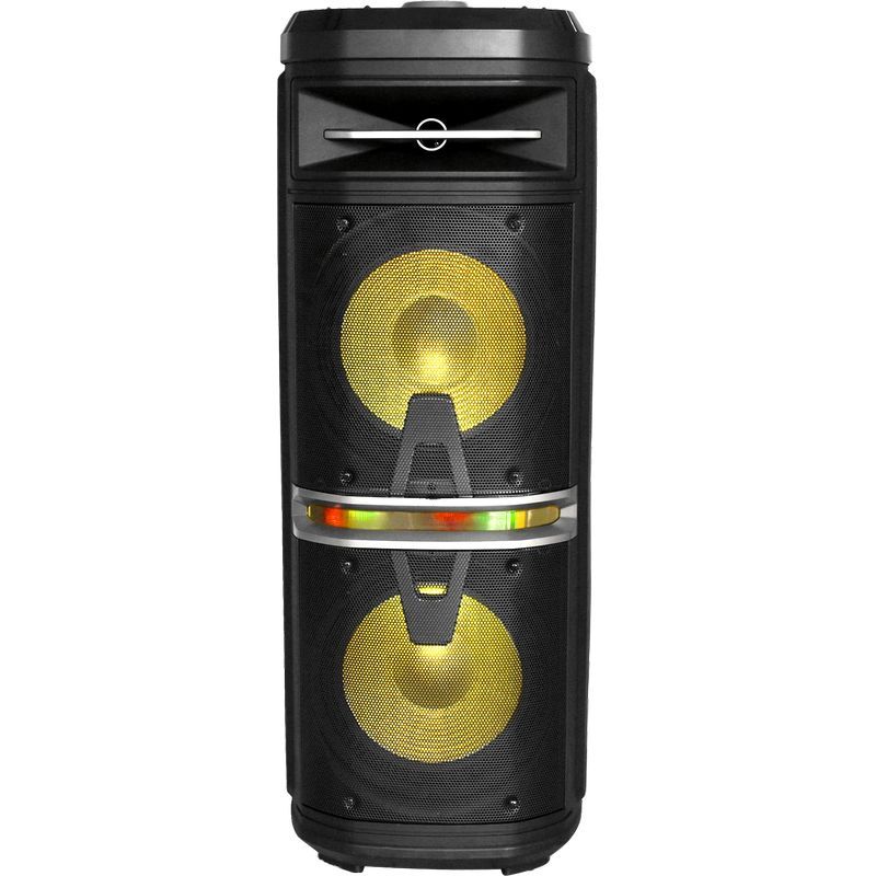 BOCINA BLUETOOTH 10" 100W LUCES Y CONTROL REMOTO