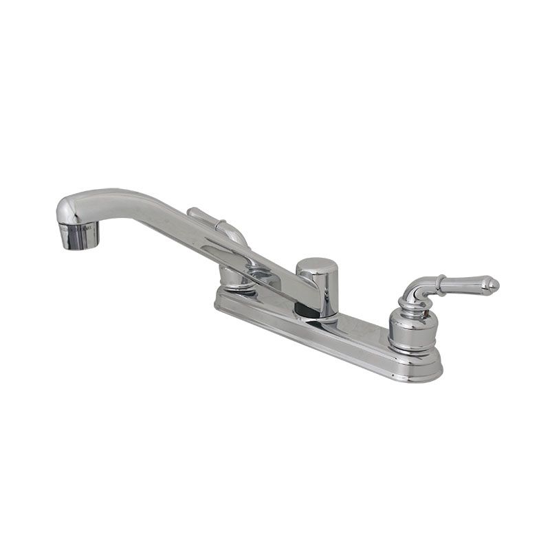 GRIFO PARA COCINA 8 PULGADAS, CUELLO BAJO.