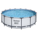 PISCINA ESTRUCTURAL REDONDA, 457X122CM, GRIS