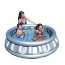 PISCINA NAVE ESPACIAL, 152X43CM, GRIS