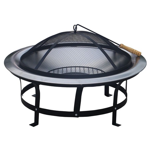 [616045] CALEFACTOR DE LEÑA O CARBON 74X74X45CM (CALENTADOR DE AMBIENTE)