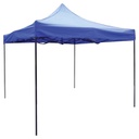 TOLDO PLEGABLE 3X3 METROS AZUL IMPERMEABLE