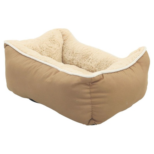 [629008] CAMA PARA MASCOTA 44X34X15 CM POLIESTER BEIGE