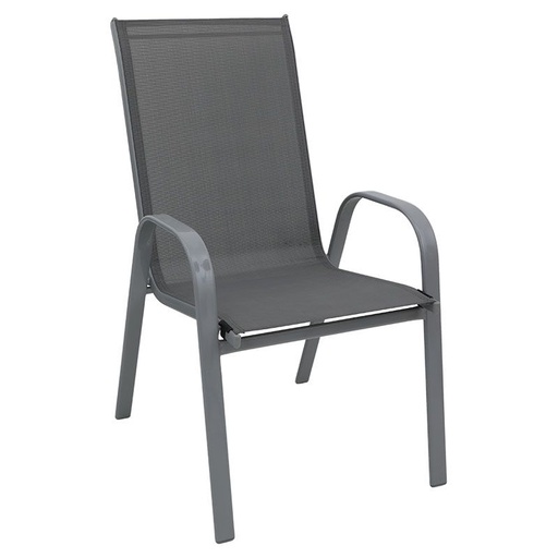 [636049] SILLA TEXLINE GRIS 68X54X93CM