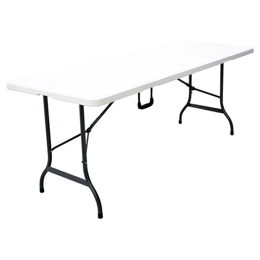 [638030] MESA PLEGABLE RECTANGULAR 72.5X74X180CM CAPACIDAD 100KG