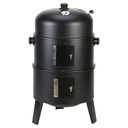 CHURRASQUERA Y AHUMADOR VERTICAL DE CARBON 75X40X46.5CM