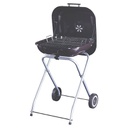 CHURRASQUERA DE CARBON PLEGABLE TIPO CARRETILLA