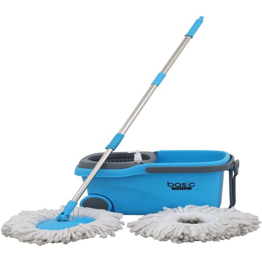 [728021] JUEGO DE BALDE CON EXPRIMIDOR GIRATORIO ICLUYE PALO Y MOPA