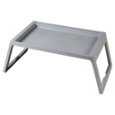 MESA PLEGABLE MULTIFUNCIONAL 56X35.5X4.5CM, GRIS