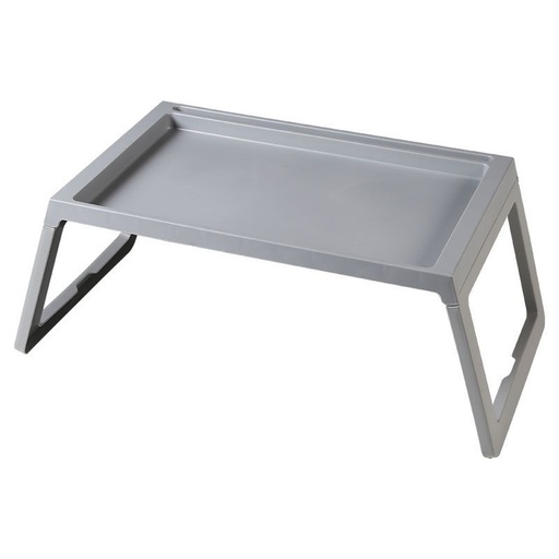 [902051] MESA PLEGABLE MULTIFUNCIONAL 56X35.5X4.5CM, GRIS