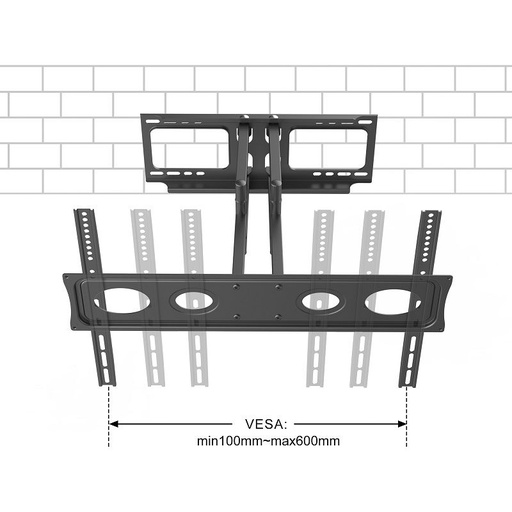 [922041] BASE MÓVIL PARA TV 40 A 70", CAPACIDAD 88LBS