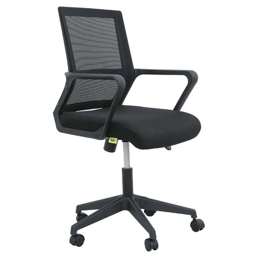 [926015] SILLA DE OFICINA TELA Y MALLA 59X58X93CM CAPACIDAD 330LB,