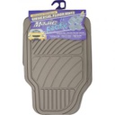 ALFOMBRA CAUCHO 4 PIEZAS BEIGE