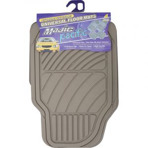 [1005057] ALFOMBRA CAUCHO 4 PIEZAS BEIGE