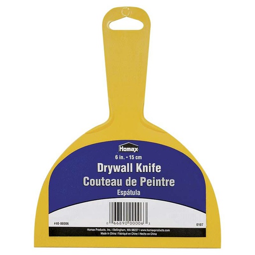 [1260014] ESPATULA PLASTICA 6 PULGADAS MINTCRAFT