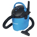 ASPIRADORA SECO HUMEDO, 2.5 GALONES, 2 HP.